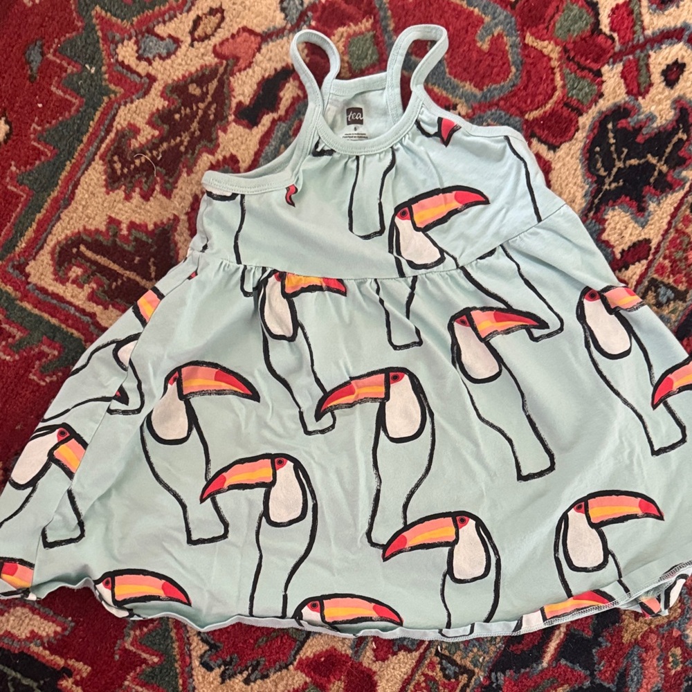 Tea Toucan Print Dress